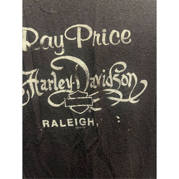 Harley Davidson 2 Tone Tank Top Woman’s Large  Skull Print - Picture 10 of 11